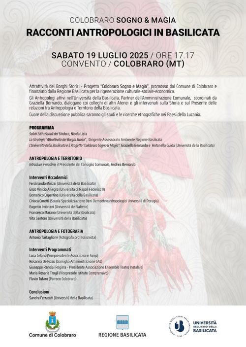 Colobraro sogno & magia. Racconti antropologici in Basilicata ci