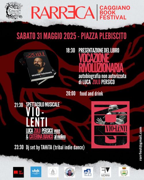 Vocazione Rivoluzionaria - Vio-lenti - Apertura Rarreca Caggiano Book Fest con O' Zulù