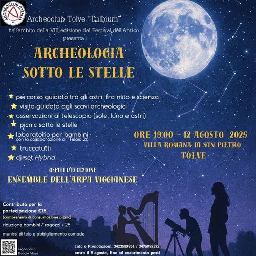 ARCHEOLOGIA SOTTO LE STELLE
