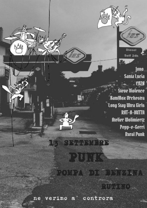 PUNK ALLA POMPA DI BENZINA