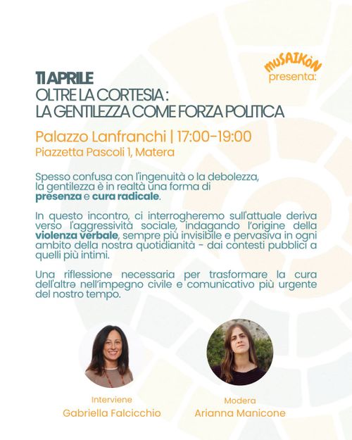 Oltre la cortesia: la gentilezza come forza politica