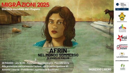 Proeizione "Afrin - Nel Mondo Sommerso" con il regista