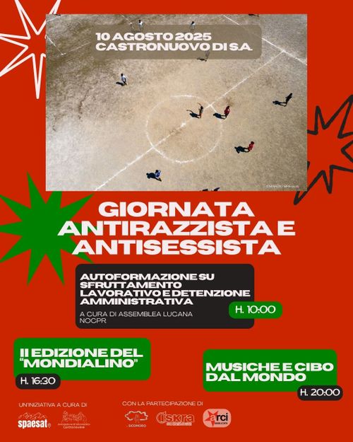Giornata Antirazzista e Antisessista